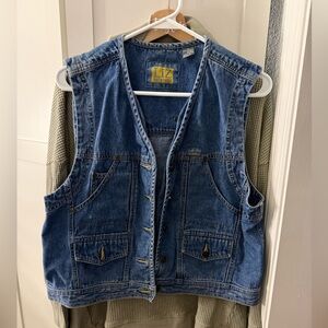 Vintage Liz Authentic Denim Vest